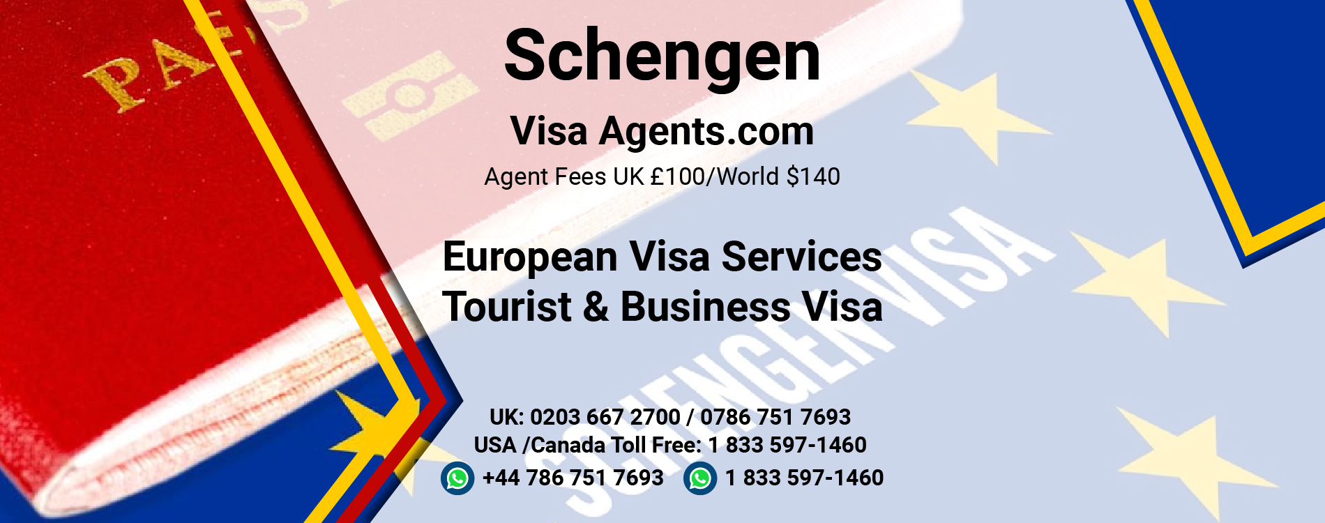 schengen tourist visa agents